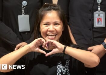 Filipina who narrowly prevented loss of life row firing squad leaves Indonesia