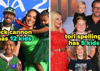 19 Well-known Folks With 5 Or Extra Youngsters